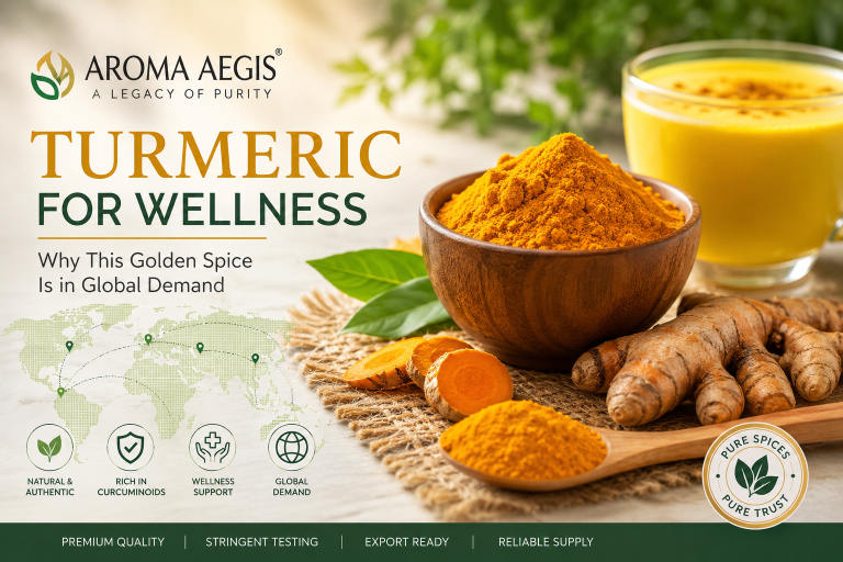 Turmeric in Wellness: Why This Golden Spice Is in Global Demand